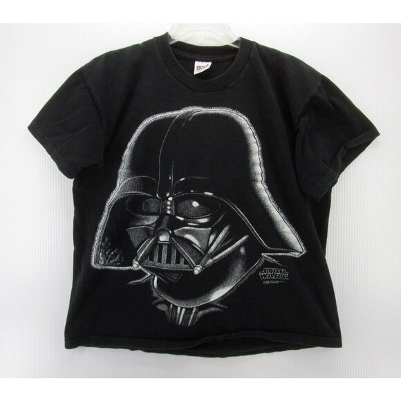 VINTAGE Star Wars Darth Vader Shirt Large 1995 Lucas Films Anvil 90s